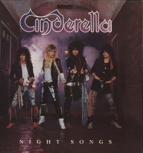 Cinderella Night Songs vinyl LP album (LP record) UK CINLPNI245864