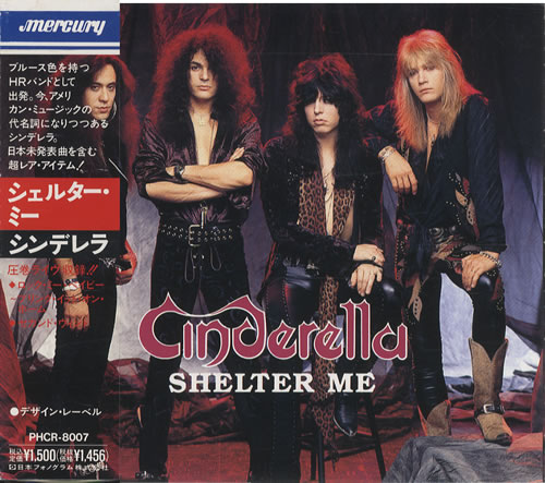 Cinderella Shelter Me CD single (CD5 / 5") Japanese CINC5SH23817