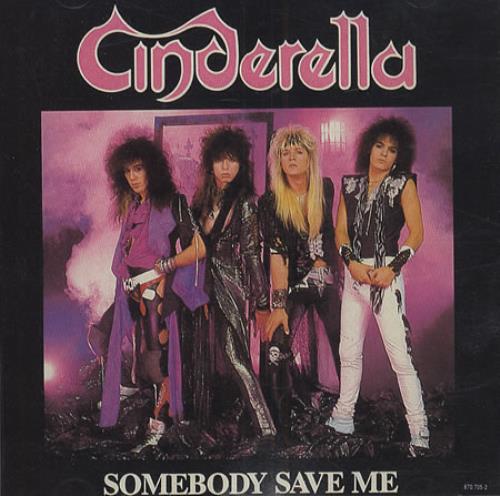 Cinderella Somebody Save Me CD single (CD5 / 5") US CINC5SO149788