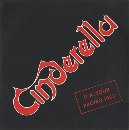 Cinderella U.K. Tour Promo 1988 12" vinyl single (12 inch record / Maxi-single) UK CIN12UK469730