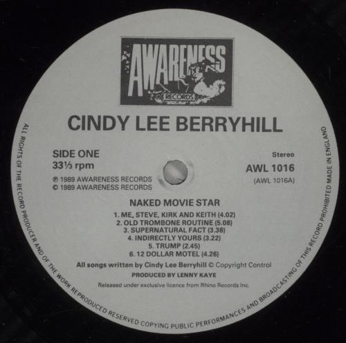 Cindy Lee Berryhill Naked Movie Star vinyl LP album (LP record) UK 24QLPNA763644