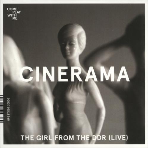 Cinerama The Girl From The DDR (Live) 7" vinyl single (7 inch record / 45) UK C\N07TH769733