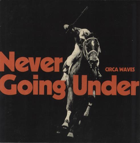 Circa Waves Never Going Under - Starburst Orange & Blue Vinyl vinyl LP album (LP record) UK G8ULPNE812328