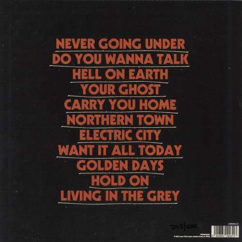 Circa Waves Never Going Under - Starburst Orange & Blue Vinyl vinyl LP album (LP record) UK G8ULPNE812328