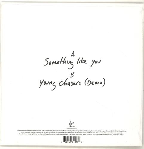 Circa Waves Something Like You - RSD16 - White Vinyl + Sealed 7" vinyl single (7 inch record / 45) UK G8U07SO690725