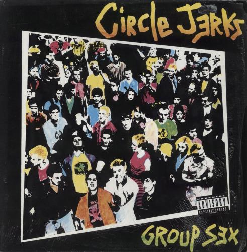 Circle Jerks Group Sex vinyl LP album (LP record) US CIRLPGR862997