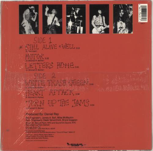 Circus Of Power Still Alive vinyl LP album (LP record) US CQ4LPST701202