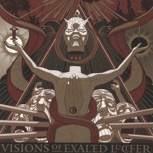 Cirith Gorgor Visions of Exalted Lucifer - Gold Vinyl vinyl LP album (LP record) German 88ZLPVI863023