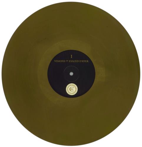 Cirith Gorgor Visions of Exalted Lucifer - Gold Vinyl vinyl LP album (LP record) German 88ZLPVI863023