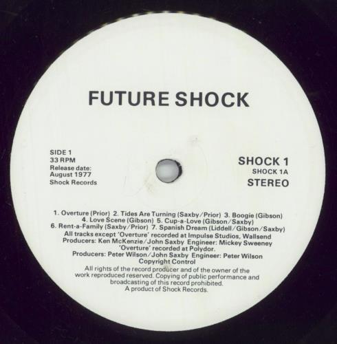 Cirkus Future Shock - EX vinyl LP album (LP record) UK CRXLPFU851768