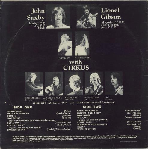 Cirkus Future Shock - EX vinyl LP album (LP record) UK CRXLPFU851768