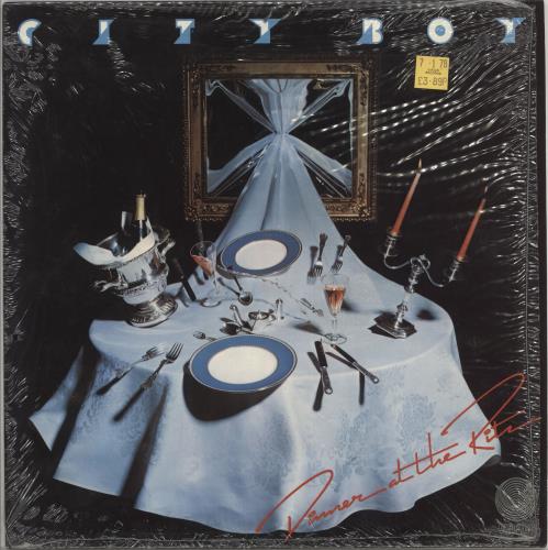 City Boy Dinner At The Ritz vinyl LP album (LP record) UK CTBLPDI707668