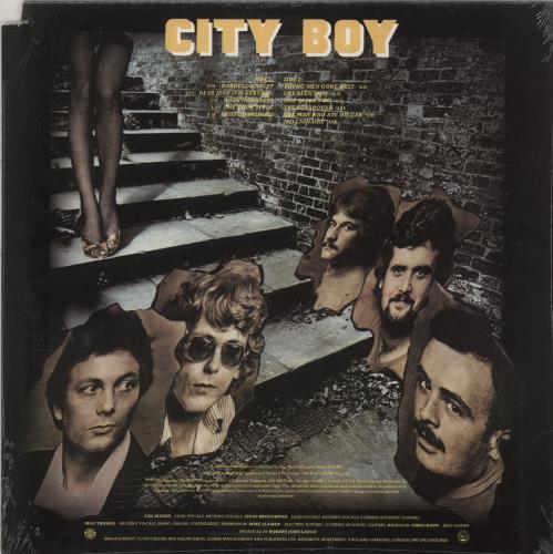 City Boy Young Men Gone West vinyl LP album (LP record) US CTBLPYO874649