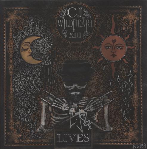 CJ Wildheart Live - Red W/ Black Splatter Vinyl & Yellow W/ Black Splatter Vinyl - Autographed 2-LP vinyl record set (Double LP Album) UK 2ZA2LLI882134