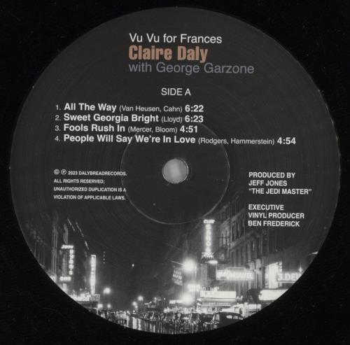 Claire Daly Vuvu For Frances - Shrink vinyl LP album (LP record) UK 8XBLPVU869756