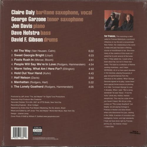 Claire Daly Vuvu For Frances - Shrink vinyl LP album (LP record) UK 8XBLPVU869756