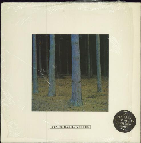 Claire Hamill Voices - Stickered Sleeve vinyl LP album (LP record) UK CLMLPVO784776
