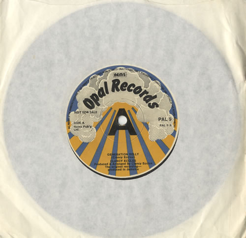 Clancy Eccles Generation Belly 7" vinyl single (7 inch record / 45) UK C1Y07GE513272