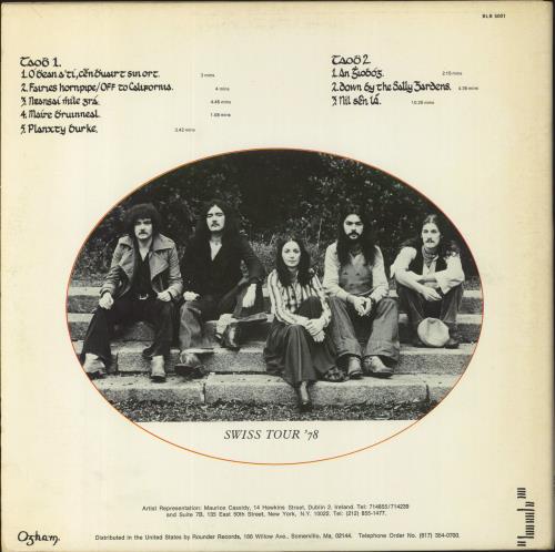 Clannad Clannad In Concert vinyl LP album (LP record) Irish CLNLPCL132448