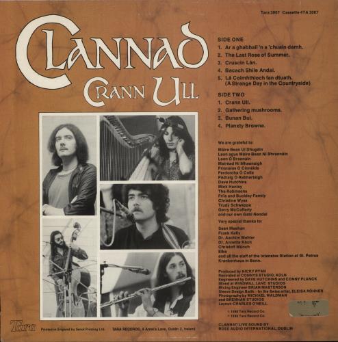 Clannad Cran Ull vinyl LP album (LP record) Irish CLNLPCR622869