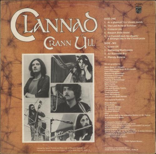 Clannad Cran Ull vinyl LP album (LP record) Irish CLNLPCR633223