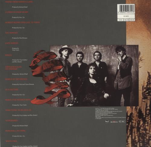 Clannad Pastpresent - Hype Sticker vinyl LP album (LP record) German CLNLPPA208168