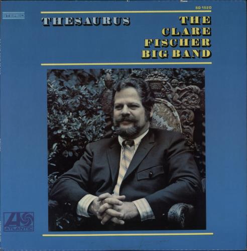 Clare Fischer Thesaurus vinyl LP album (LP record) US CF1LPTH869935