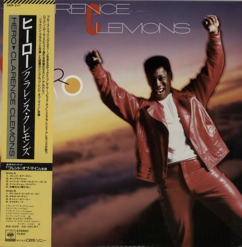 Clarence Clemons Hero vinyl LP album (LP record) Japanese CM3LPHE647006