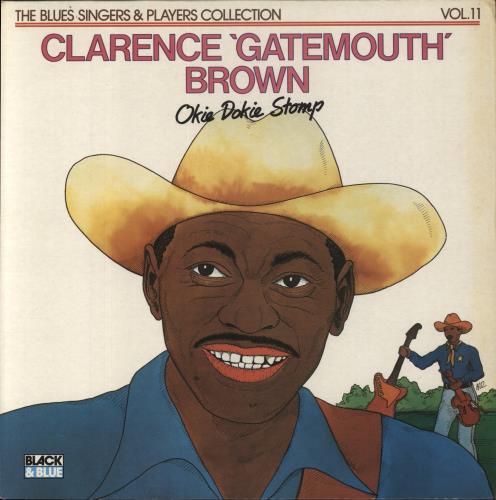 Clarence 'Gatemouth' Brown Okie Dokie Stomps vinyl LP album (LP record) French CJTLPOK860517