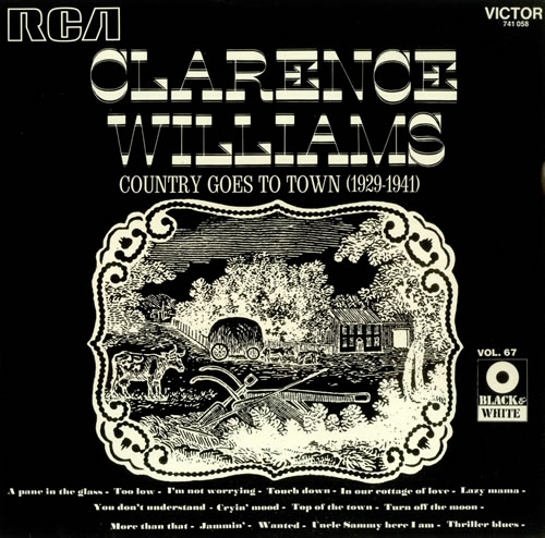 Clarence Williams Country Goes To Town 1929-1941 vinyl LP album (LP record) French CB6LPCO447536