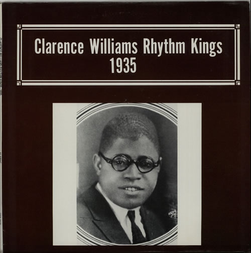 Clarence Williams Rhythm Kings 1935 vinyl LP album (LP record) US CB6LPRH630625