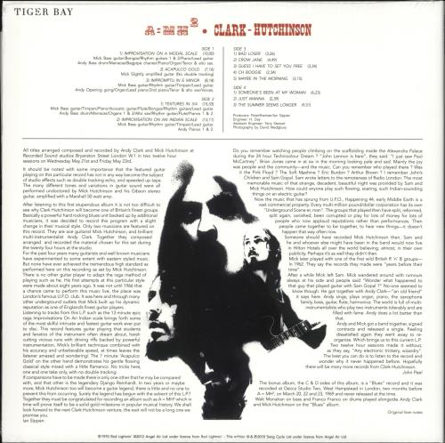 Clark-Hutchinson A=MH� - 180gram Vinyl - Sealed 2-LP vinyl record set (Double LP Album) UK CKH2LAM720850