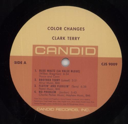 Clark Terry Color Changes - 180gm Vinyl vinyl LP album (LP record) UK CTILPCO863228