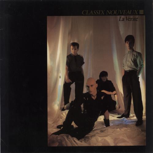 Classix Nouveaux La Verite - Sample sticker vinyl LP album (LP record) UK CLXLPLA819028
