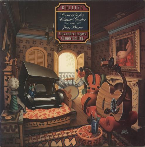 Claude Bolling Concerto for Classic Guitar and Jazz Piano vinyl LP album (LP record) US 7CBLPCO869940