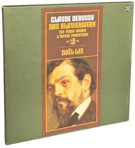 Claude Debussy Das Klavierwerk 2 3-LP vinyl record set (Triple LP Album) German DTJ3LDA875625