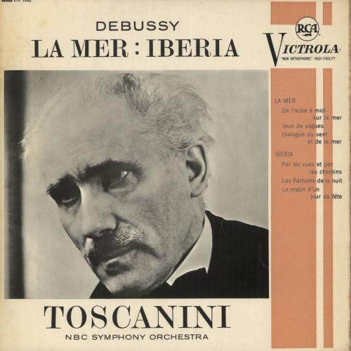Claude Debussy Debussy: La Mer - Iberia vinyl LP album (LP record) UK DTJLPDE746724