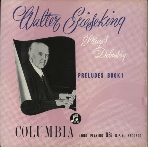 Claude Debussy Debussy: Preludes Book 1 vinyl LP album (LP record) UK DTJLPDE862429