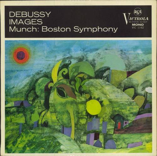 Claude Debussy Images For Orchestra vinyl LP album (LP record) UK DTJLPIM782607