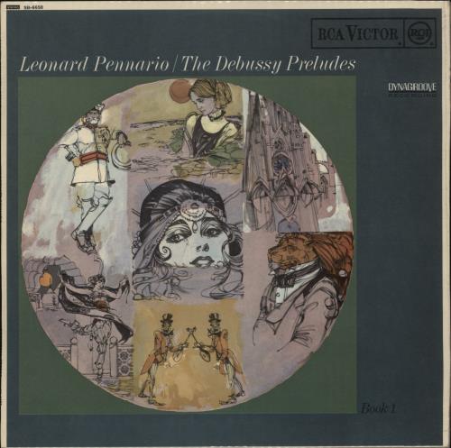 Claude Debussy The Debussy Preludes (Book 1) vinyl LP album (LP record) UK DTJLPTH877769