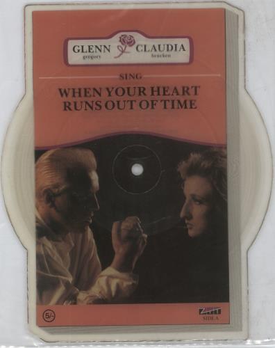 Claudia Brucken When Your Heart Runs Out Of Time shaped picture disc (picture disc vinyl record) UK BRUSHWH04696