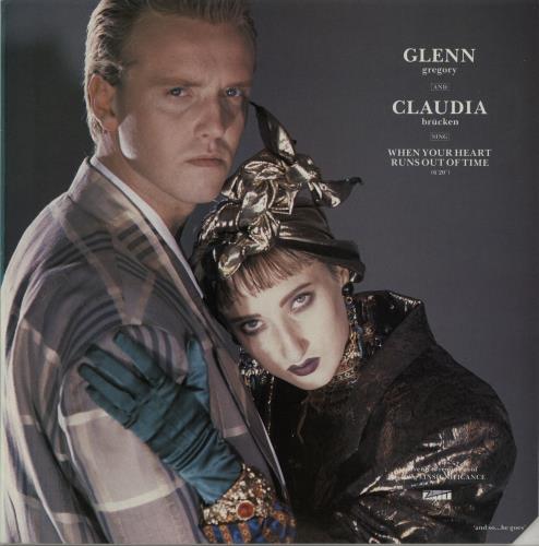 Claudia Brucken When Your Heart Runs Out Of Time 12" vinyl single (12 inch record / Maxi-single) UK BRU12WH07325