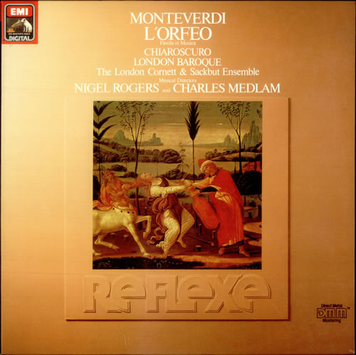 Claudio Monteverdi L'Orfeo 2-LP vinyl record set (Double LP Album) UK M882LLO533725