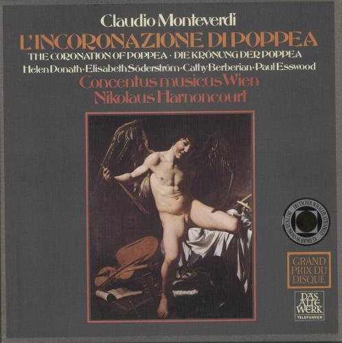 Claudio Monteverdi The Coronation Of Poppea Vinyl Box Set German M88VXTH874819