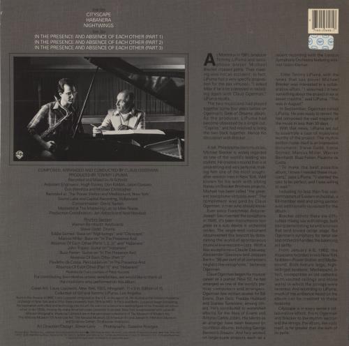 Claus Ogerman Cityscape vinyl LP album (LP record) US CQOLPCI495617