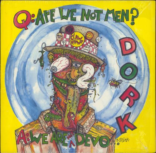 Claw Hammer Q: Are We Not Men? A: We Are Not Devo! - Shrink vinyl LP album (LP record) Japanese C29LPQA833732