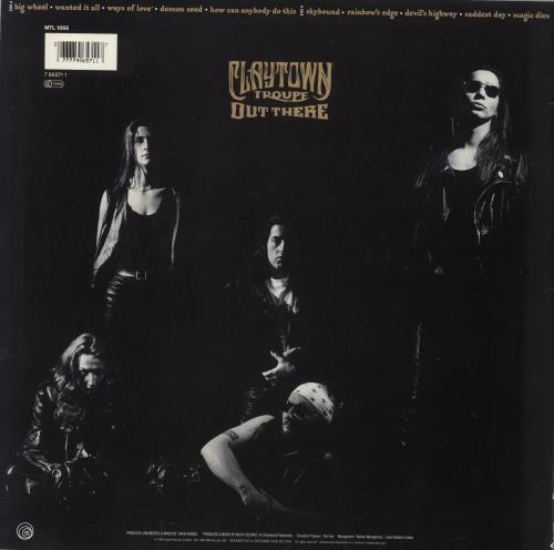 Claytown Troupe Out There vinyl LP album (LP record) UK CWPLPOU818987