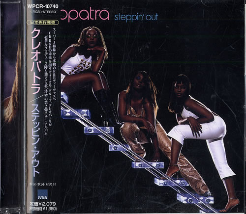 Cleopatra Steppin' Out CD album (CDLP) Japanese CEOCDST552660