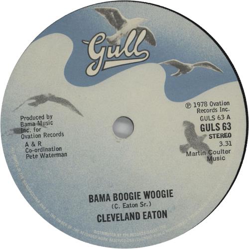 Cleveland Eaton Bama Boogie Woogie 7" vinyl single (7 inch record / 45) UK CK307BA663950