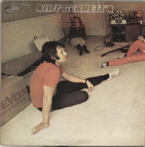 Cliff Bennett And The Rebel Rousers Cliff Bennett's Rebellion vinyl LP album (LP record) UK CBNLPCL453802